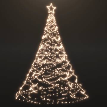 Christmas Tree with Spike - 800cm, 3000 Warm White LEDs