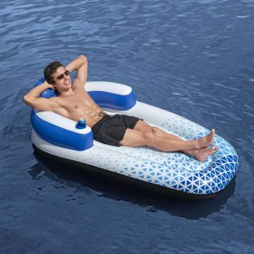 Bestway Hydro Force Floating Lounger - 183x97 cm Blue