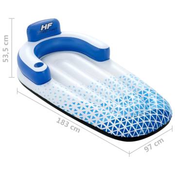 Bestway Hydro Force Floating Lounger - 183x97 cm Blue