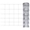 Garden Fence Galvanised Steel 50x0.8 m Silver Size 50 x 0.8 m Quantity in Package 1 Model 6 wires (2 mm) Mesh size 15 cm 