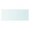 Clear Glass Panel Shelves (2 pcs) – 50x20 cm | HipoMarket