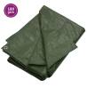 Tarpaulin 180 g/m² 6x12 m Green HDPE Colour green Size 6 x 12 m Quantity in Package 1 Weight 180 gsm 