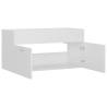 Sink Cabinet White 90x38.5 cm | Stylish Bathroom Storage