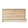 Shoe Storage Bench Oak 80x24x45 cm - Stylish & Practical