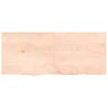 Wall Shelf 120x50 cm - Untreated Solid Oak | HipoMarket