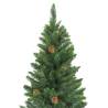 Artificial Pre-lit Christmas Tree with Ball Set - 210 cm Green