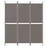 3-Panel Room Divider Anthracite 150x220 cm - Stylish Privacy