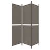 3-Panel Room Divider Anthracite 150x220 cm - Stylish Privacy