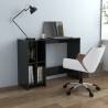 Notebook Desk High Gloss Black 102.5x35x75 cm Engineered Wood Colour high gloss black 