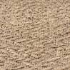 Rug 90 cm Jute Look for Indoor & Outdoor - Hipomarket