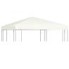 Gazebo Top Cover 310 g/m² 3x3 m Cream White Colour white Quantity in Package 1 