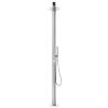 Garden Shower 225 cm Stainless Steel - Modern Outdoor Design