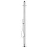 Garden Shower 225 cm Stainless Steel - Modern Outdoor Design