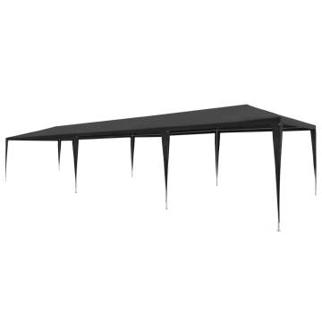 Party Tent 3x9m PE Anthracite - Durable Outdoor Canopy