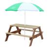 AXI Children's Picnic Table with Umbrella - Brown