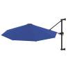 Wall-Mounted Parasol 300 cm Blue | Stylish Shade Solution