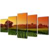 Canvas Wall Print Set Fields 100 x 50 cm Size 100 x 50 cm Quantity in Package 1 Type of print fields 