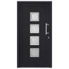 Anthracite Front Door 108x208 cm - Security & Style | Hipomarket