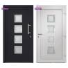 Anthracite Front Door 108x208 cm - Security & Style | Hipomarket