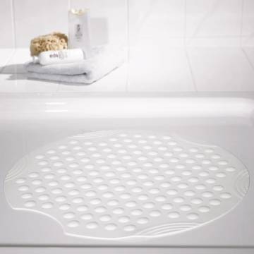 RIDDER Anti-Slip Shower Mat Tecno White - Secure & Safe