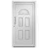 Elegant White Front Door 98x198 cm - Secure & Stylish