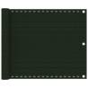 Balcony Screen Dark Green 75x300 cm HDPE Colour dark green Size 75 x 300 cm Quantity in Package 1 