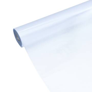 Static Frosted Transparent Grey PVC Window Films - 5 pcs