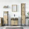 4 Piece Sonoma Oak Bathroom Furniture Set - Stylish & Durable