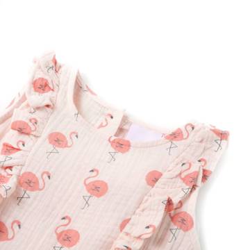 Kids' Soft Pink Dress with Ruffles - Size 92 | HipoMarket