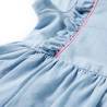 Soft Blue Ruffled Kids' Dress - Size 92 | HipoMarket