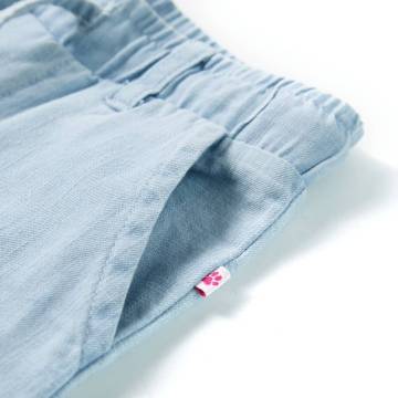 Kids' Soft Denim Blue Pants - Stylish & Comfortable | HipoMarket