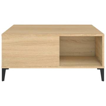 Coffee Table Sonoma Oak - Stylish & Functional | Hipomarket