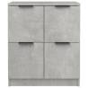 Modern Concrete Grey Sideboard - 60x30x70 cm | Hipo Market