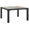 Stylish Grey Garden Coffee Table - 55x55x31 cm | HipoMarket