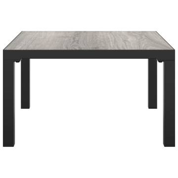 Stylish Grey Garden Coffee Table - 55x55x31 cm | HipoMarket