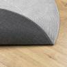 IZA Short Pile Grey Rug Ø 120 cm - Scandinavian Style