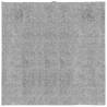 Shaggy Rug PAMPLONA High Pile Modern Grey 160x160 cm | HipoMarket