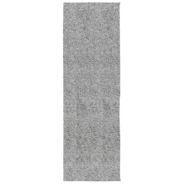 Shaggy Rug PAMPLONA Grey 80x250 cm - Modern High Pile