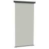 Balcony Side Awning 122x250 cm Grey - Stylish Privacy Solution