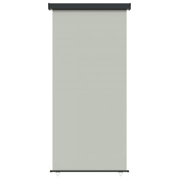 Balcony Side Awning 122x250 cm Grey - Stylish Privacy Solution