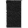 Shaggy Rug PAMPLONA High Pile Modern Black 60x110 cm