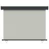 Balcony Side Awning 122x250 cm Grey - Stylish Privacy Solution