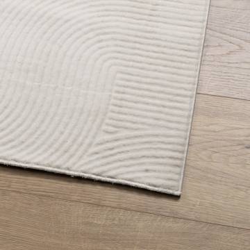 Rug IZA Short Pile Scandinavian Look Cream 80x150 cm - Hipomarket