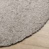 Shaggy Rug PAMPLONA - High Pile Modern Beige Ø 160 cm