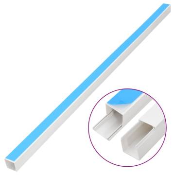 Self-Adhesive Cable Trunking 10m - 33x33mm PVC | HipoMarket