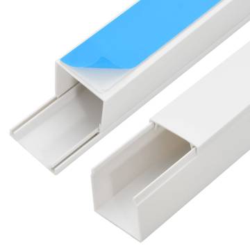 Self-Adhesive Cable Trunking 10m - 33x33mm PVC | HipoMarket