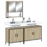 3 Piece Bathroom Furniture Set in Sonoma Oak - Stylish & Durable