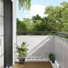 Light Grey Balcony Screen - 90x800 cm | Hipomarket UK