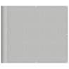 Light Grey Balcony Screen - 90x800 cm | Hipomarket UK