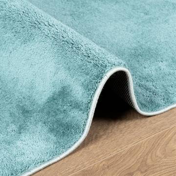 Rug OVIEDO Short Pile Green 100x200 cm - Stylish Comfort